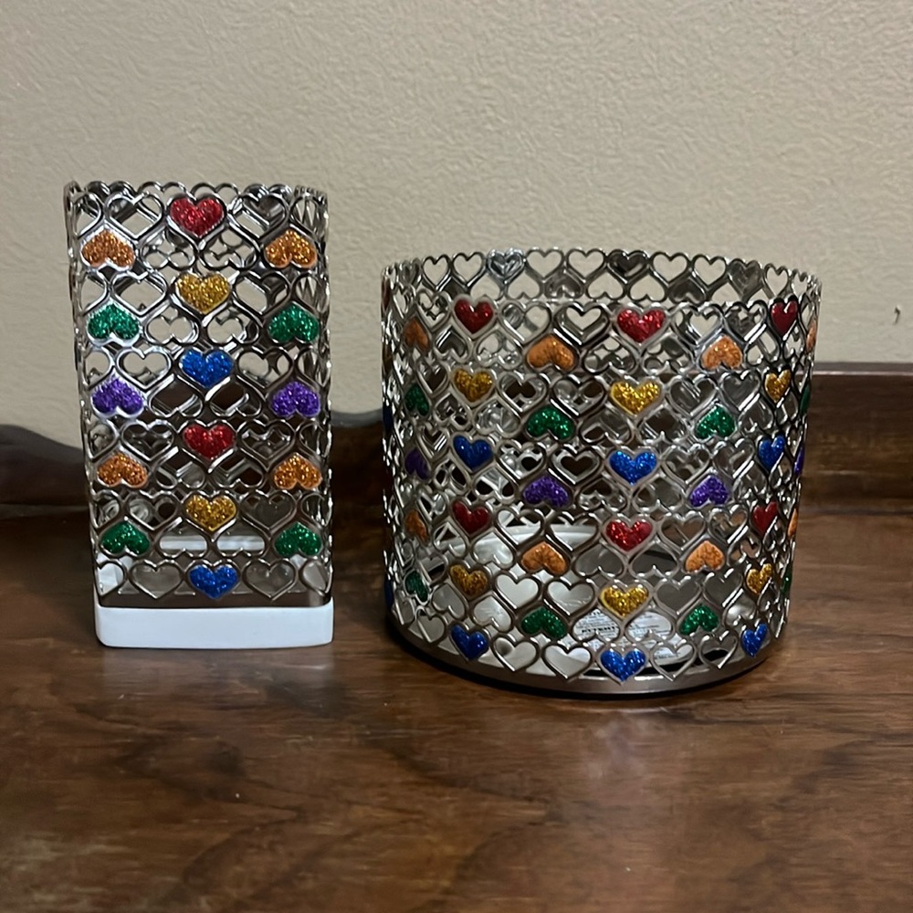 Candle and soap holder